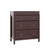 Storkcraft Horizon 3 Drawer Modern Changing Vertical Dresser Espresso Finish