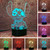 Aveki Cute Lilo And Stitch Happy Elvis Teddy Dog Stitch Figures 7 Color Change Usb Touch And Remote Control Led Night Light Boys Bedroom Decor