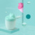 Kangqi Cute Hippo Baby Bathroom Shower Shampoo Rinse Cup Hair Washing Spoon With Handle