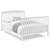 Delta Children Hanover 6-in-1 Convertible Baby Crib, Bianca White