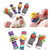 Coolmade Infant & Baby Puzzle Lovely Socks And Wrist Strap Toy Cartoon Animal Shaped Wrist Rattles Foot Socks Toys 4 Pcs