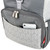 Fisher-price Multipocket Roll Top Diaper Bag Backpack With Portable Changing Pad - Gray