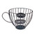 Pod Holder Storage Cup,coffee Capsule Espresso Kitchen Baskets Organizer - , 15.5x11.5x6.5cm Black