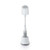 Oxo Tot Bottle Brush With Bristled Cleaner & Stand, Gray