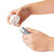 Oxo Tot Bottle Brush With Bristled Cleaner & Stand, Gray