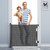 Babybond Retractable Baby Gates For Doorway, Punch-free Install Baby Gate Extra Wide 71” X 33” Tall For Kids/child Or Pets Indoor And Outdoor Dog Gates For Doorways, Stairs, Hallways, Black