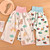 2 In 1 Comfy Waterproof Absorbent Washable Nappy Pants Children Baby Pure Cotton Diaper Skirt Shorts