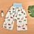 2 In 1 Comfy Waterproof Absorbent Washable Nappy Pants Children Baby Pure Cotton Diaper Skirt Shorts
