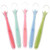 Ezone Best First Stage Baby Infant Spoons, 5-pack, Soft Silicone Baby Spoons Training Spoon Gift Set For Infant