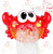 Beefunni Baby Bath Toys For Bathtub, Crab Blow Bubbles Maker With 24 Music Songs Gift For Toddler Bubble Machine