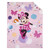 Disney Minnie Mouse 5-piece Toddler Bedding Set & Blanket Bundle, Toddler Bed, Girl, Pink, Polyester
