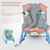 Ankishi Infant Rocker With Music Breathable Bearing 13kg Baby Rocker