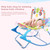 Ankishi Infant Rocker With Music Breathable Bearing 13kg Baby Rocker