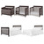 Dream On Me Ashton 5-in-1 Convertible Crib, Espresso