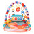 Augienb Play Mat Activity Gym For Baby, Baby Game Pad Music Pedal Piano Music Fitness Rack Crawling Mat With Hanging Toys, Lay To Sit-up Play Mat Activity Center For Infants