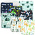 Cloth Diapers Reusable For Boys And Girls, Baby Diaper 6pack With 6pack Bamboo Inserts & 1pack Wet Bag (wild Animals)