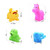 13 Pcs Bath Toys For Toddlers, Animal Pinching Voice Toys Kids, Car Float Squeaky Toy Boys,kids Party Favors