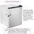 Computer Security Products Refrigerator Lock Fridge Freezer Security Alloy Steel White