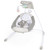 Ingenuity Inlighten 6-speed Baby Swing - Easy-fold Frame, Swivel Infant Seat, Nature Sounds, Light Up Mobile - Twinkle Tails Bunny