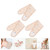 Nuolux 3pcs Supple Cotton Baby Belly Bands Comfortable Newborn Cotton Bellybands