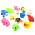 13 Pcs Baby Children's Water Floating Toys, Squeaky Animal Toys With Pinching Voice Great For Summer Pool Bathtub Game