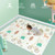 Pkinoicy Playmat For Babies,59x71inch Extra Large Play Mat,foldable Kids Play Mat, Foam Play Mat,infant Play Mat,waterproof Crawling Mat,edge Reinforcement Play Mat For Playpen