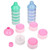 3pcs Baby Food Storage Box Portable 5 Layers Multiple Opening Cartoon Infant Milk Powder Snack Container