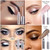 Diamond Eyeshadow Liquid Shining Shimmer Eyehadow Glitter Eye Shadow Pencil Pen Waterproof Long-lasting Brighten Eye Makeup Set Of 10