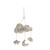 Tiabiaya Newborn Wind Chime Bed Children's Room Decoration Car Hanging Bed Hanging Baby Toys