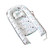 Baby Lounger Floral Baby Nest Cotton Newborn Sleeping Bassinet Floral Print Baby Cot Infant Bassinet With Pillow For Boys Girls