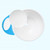 Hemoton 1 Suit Baby Kid Baby Food Masher Plastic Serve Bowl Handmade Fruit Food Grinding Bowl Food Mill Bowl(sky-blue)