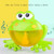 Bathtub Bubble Frog Baby Bath Musical Toy Bubble Maker Machine For Infant Baby Children Kids