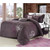 Chic Home 25cq104-us Cheila Embroidered Comforter Set - Plum - Queen - 8 Piece