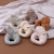 Baby Rattles Mobiles Toddler Toys Bed Hanging Toys For Newborn Baby Soft Hand Bell Animal Musical Montessori Mobile Rattles Gift