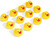 Novelty Place Float Rubber Duck Ducky Baby Bath Toy For Kids (12 Pcs)