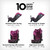 Diono Radian 3qx All-in-one Convertible Car Seat, Slim Fit 3 Across, Purple Plum