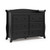 Storkcraft Avalon 6 Drawer Classic Double Dresser Black