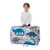 Everything Kids Dino Easy Fold Deluxe Nap Mat, Navy, Gray, Preschool Boy