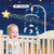 Aohao 1set Baby Crib Musical Mobile With Music Rotating Bedside Bell Hanging Toys For Newborn Boys And Girls Baby Crib