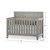 Child Craft Kieran 4-in-1 Convertible Crib, Crescent Gray