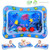 Magifire Tummy Time Baby Water Mat Infant Toy Inflatable Play Mat For 3 6 9 Months Newborn Boy Girl