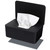 Janyun Black Large Wipes Dispenser Baby Wipe Holders Case Keeps Wipes Container With Silicone Tissues Case With Lid