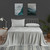 Glowsol 4 Pcs 100% Bamboo Bedding Sheet & Pillowcase Sets Silky Soft Cool Sheets With 16" Deep Pocket For Hot Sleepers, Light Gray, King