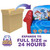 Marshmallow Furniture, Children's 2-in-1 Flip Open Foam Sofa, Paw Patrol, By Spin Master
