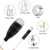 Niyofa 2pcs Bottle Cleaning Brush Gentle Scratch-free Bottle Cleaning Brush Long Handle Deep Clean Bottle Cleaner Brush Kit For Glass Bottle Baby Bottle Water Bottle