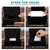 Wipes Dispenser, Portable Baby Wipes Holders Tissue Storage Box With Lid, Reusable Wipes Container Dustproof Tissues Wipes Case To Keep Wipe Fresh (black)