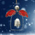 Stained Glass Angel Blessing Bell