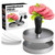 Burger Press With 100 Patty Paper Set Non-stick Hamburger Patty Maker Aluminum Alloy Meat Beef Cheese Veggie Burger Making Molds Dishwasher Safe For Barbecue Grill