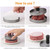 Burger Press With 100 Patty Paper Set Non-stick Hamburger Patty Maker Aluminum Alloy Meat Beef Cheese Veggie Burger Making Molds Dishwasher Safe For Barbecue Grill
