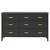 Little Seeds Monarch Hill Hawken 6 Drawer Dresser, Black